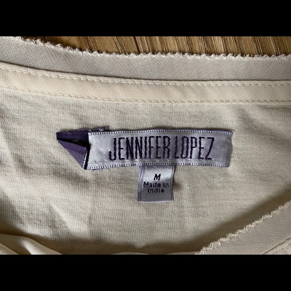 Jennifer Lopez Cap Sleeve top with sequins detail - Picture 5 of 8